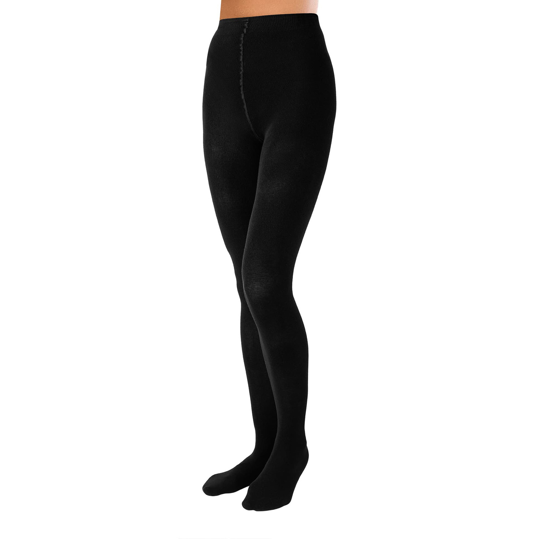 Glamory Cashmere Kaschmir-Strumpfhose Schwarz